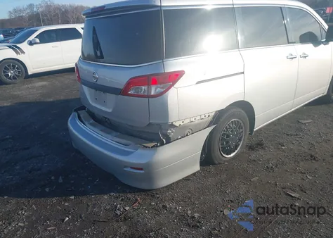 2014 Nissan Quest S from USA, damaged, VIN JN8AE2KP2E9101012